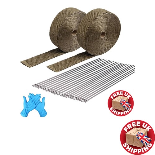 30m titanium exhaust heat wrap - exhaust,