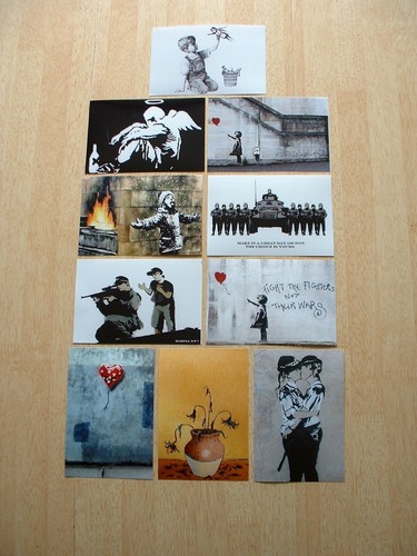 Banksy art prints - banksy,