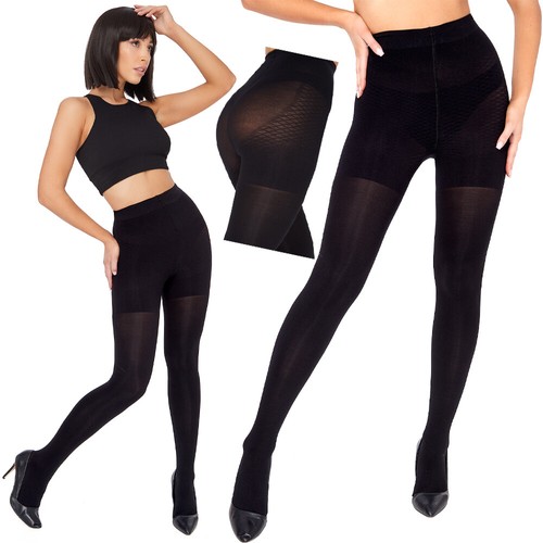 Women 380 denier black - 380, tights