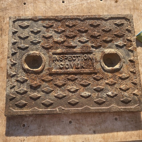 Cast iron manhole cover - cast,