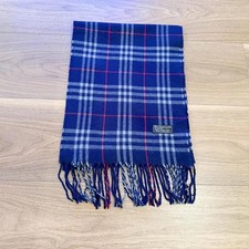 Authentic Burberry nova check 100% lambswool premium scarf