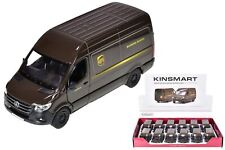 UPS Mercedes Benz Sprinter Panel Van Metal Die Cast Pull Back Action Toy Model