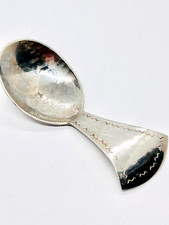 Vintage Keswick School Industrial Arts-Designed Arts & Crafts Tea Caddy Spoon