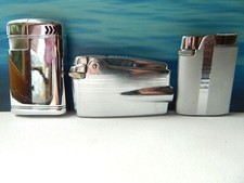 3 Vintage Ronson gas lighter. To repair.
