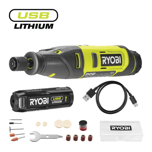 Ryobi cordless rotary tool - 4v,
