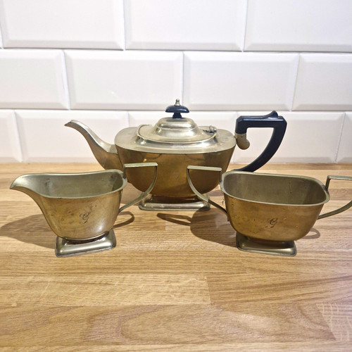 Vintage s silver plate - silver,