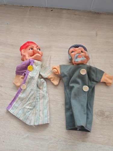 Vintage punch and judy - judy, puppets