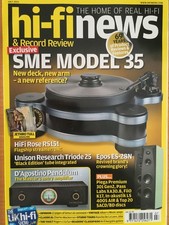 HI-FI NEWS SME MODEL 35  HIFI