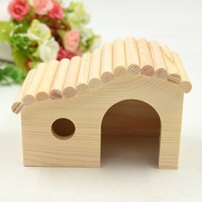  Small Animal Hideout Hut Hamster Hideaway Shelter House for Gerbils Hutch