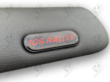 PEUGEOT 106 COMPATIBLE S2 "106 RALLYE" AIRBAG INLAY BADGE POLYURETHANE RESIN GEL