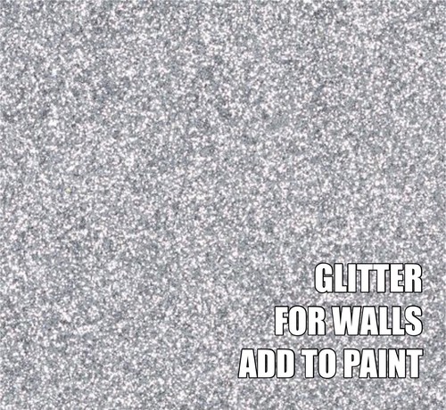 100g fine silver glitter - fine, for