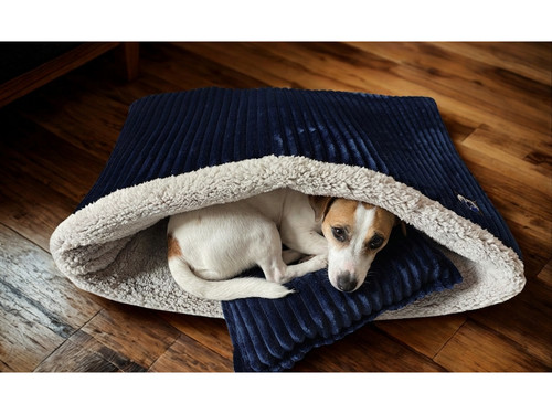 Navy jumbo cord fleece - navy, dog