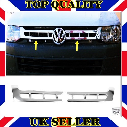 Chrome front grill pcs - front, 2