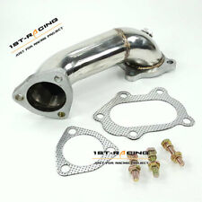2.5" Turbo Exhaust Pipe For Toyota Glanza TD04 Turbo 4E-FTE EP91 Stainless Steel