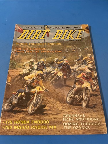 Dirt bike magazine october - dirt,