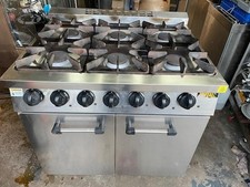 buffalo 6 range LPG  (propain) gas cooker / oven in mint condition  