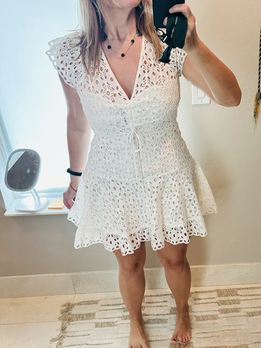 Gianni bini white eyelet lace - gianni,