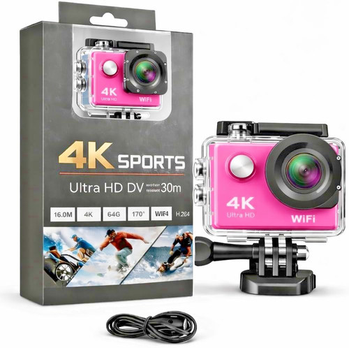 Action camera 20mp wifi - camera,