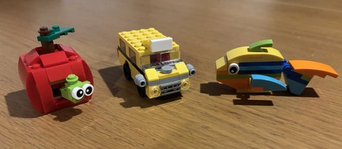Lego promotional school bus - lego,