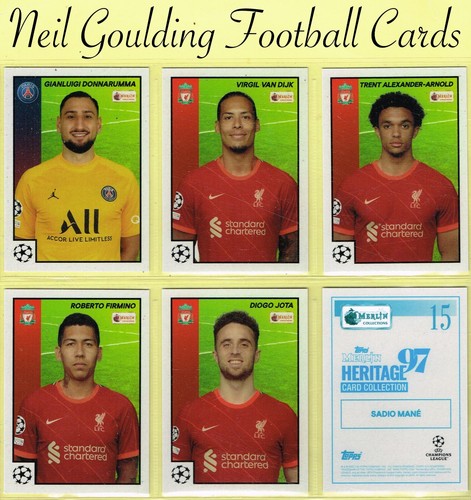 Topps champions league 2021 - champions, 2021-22