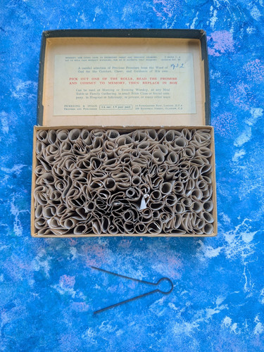 Golden grain promise box - promise,