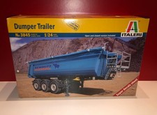 1/24 ITALERI MODEL SEMI TRAILER DUMPER TRAILER SCHMITZ REF 3845 NEW