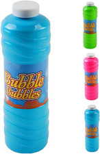 Giant 1 Litre of Bubble Mixture with Wand for Bubble Machines