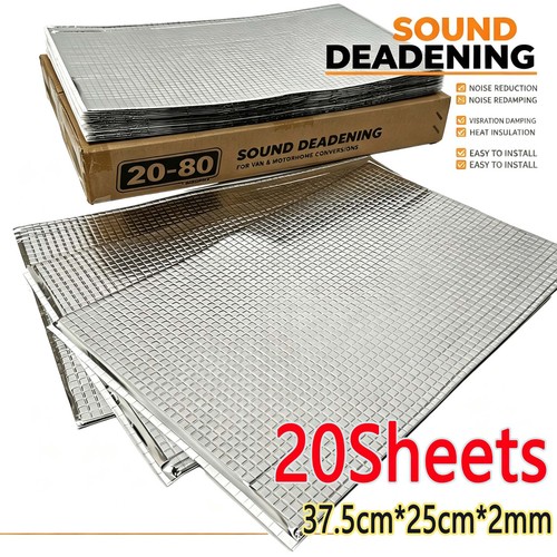 Sheets 2mm sound deadening - 20,