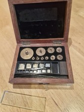 Oertling London Boxed Weights