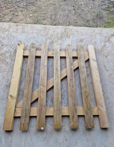Wooden garden gate picket - wooden, gate,