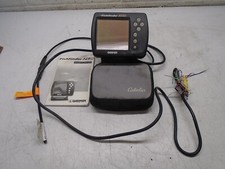 W4 Garmin Fishfinder 160 Marine Boat Echo Sounder Sonar Fish Finder & Manual