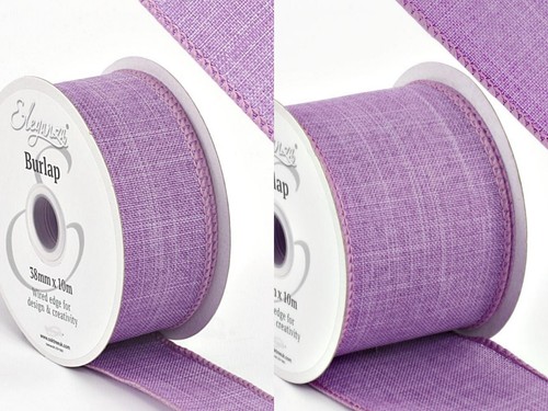 Lavender wired edge - wired,