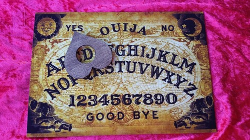 Wooden ouija board - wooden,