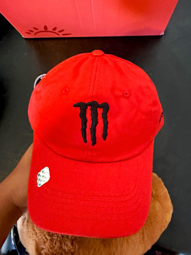 Monster energy red - monster, red/black