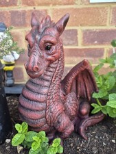 Stunning Dark Red Winged