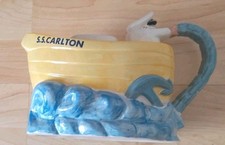 Carlton Ware   S. S. Carlton Teapot Hand-Painted  ceramic 
