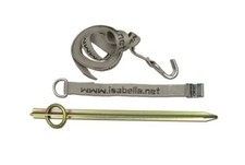 Isabella Caravan Awning Storm Band / Tie Down Kit securing band & 40cm Peg