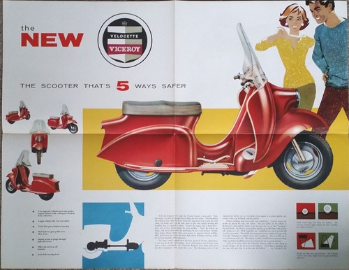 Velocette viceroy scooter - velocette,