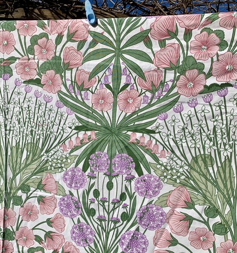 Pretty retro pink lilac - retro, green