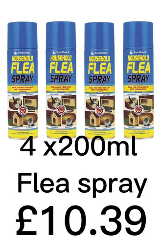 Flea killer spray 200ml - 4, x