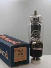 Blackburn Mullard EL38 6CN6 NOS NIB B7D 3-Mica Grey Plate Serious Tubes DXL954