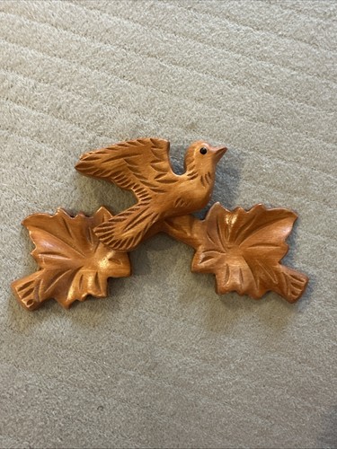 Vintage hand carved wood - carved,