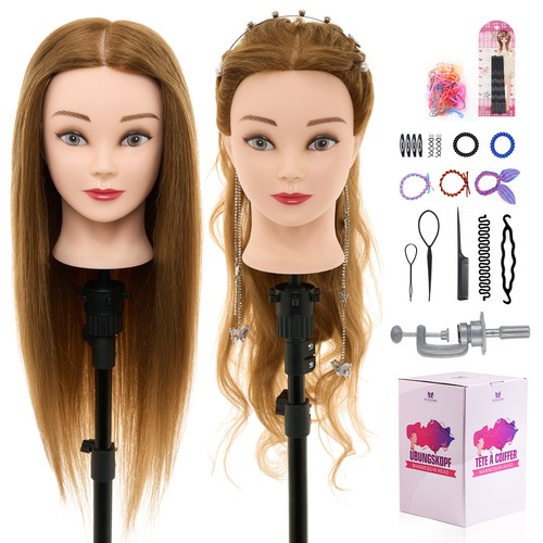 Real human hair - 60%,
