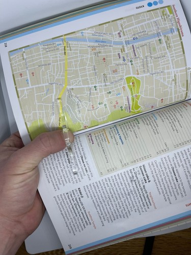 Thumb page holder - book,