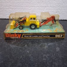 Dinky Toys 967 Muir Hill Loader And Trencher Taylor Woodrow. Read Desc Ref H4