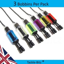 Carp fishing Tackle 3 x Bobbins Bite Indicators Set for Bank Sticks Rod Rest