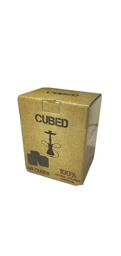 1kg cubed hookah coconut - cubed,