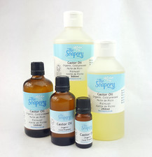 Castor Oil - Organic Cold Pressed - 100% Pure and Natural