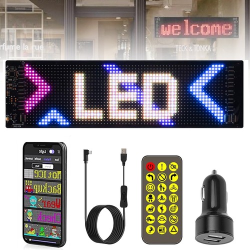 Led sign scrolling message - scrolling,