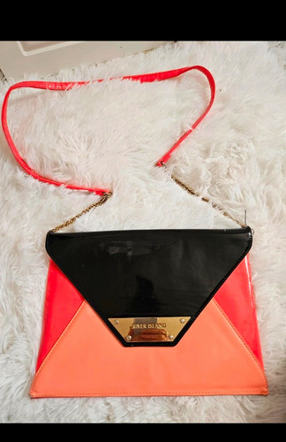 River island coral black - island,